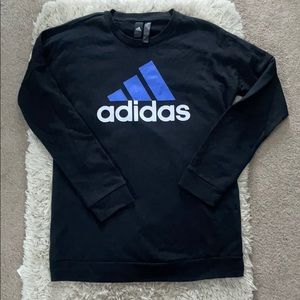 Adidas brand size XS tunic style sweatshirt